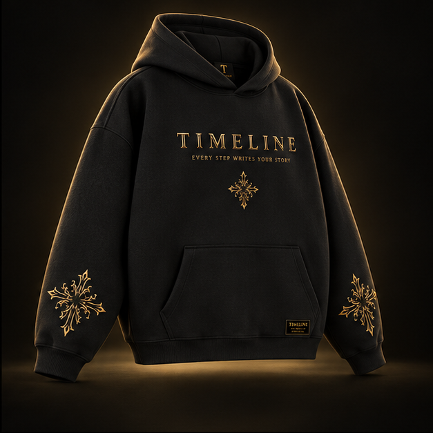 TIMELINE Ganesha hoodie right angle view