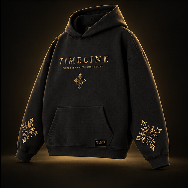 TIMELINE Ganesha hoodie left angle view